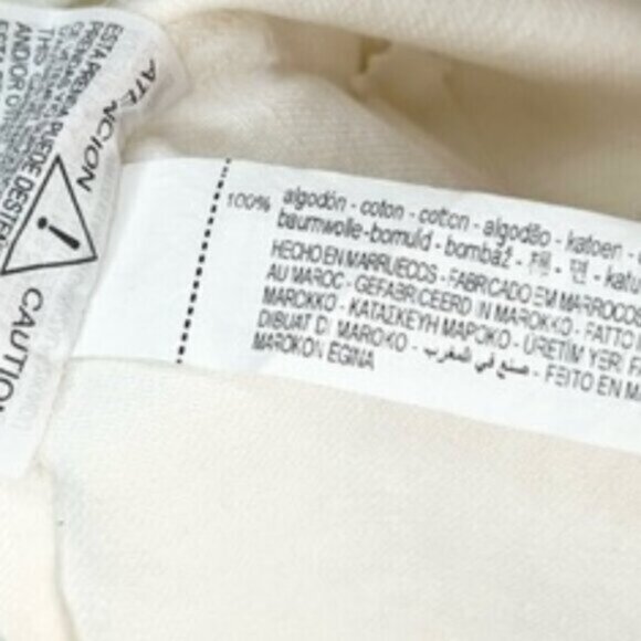 NWT Zara White Denim Berit Summer Romper- Large - Picture 15 of 16